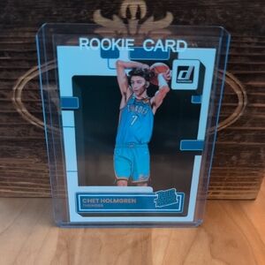 2022-23 Donruss Chet Holmgren Rated Rookie Card Thunder